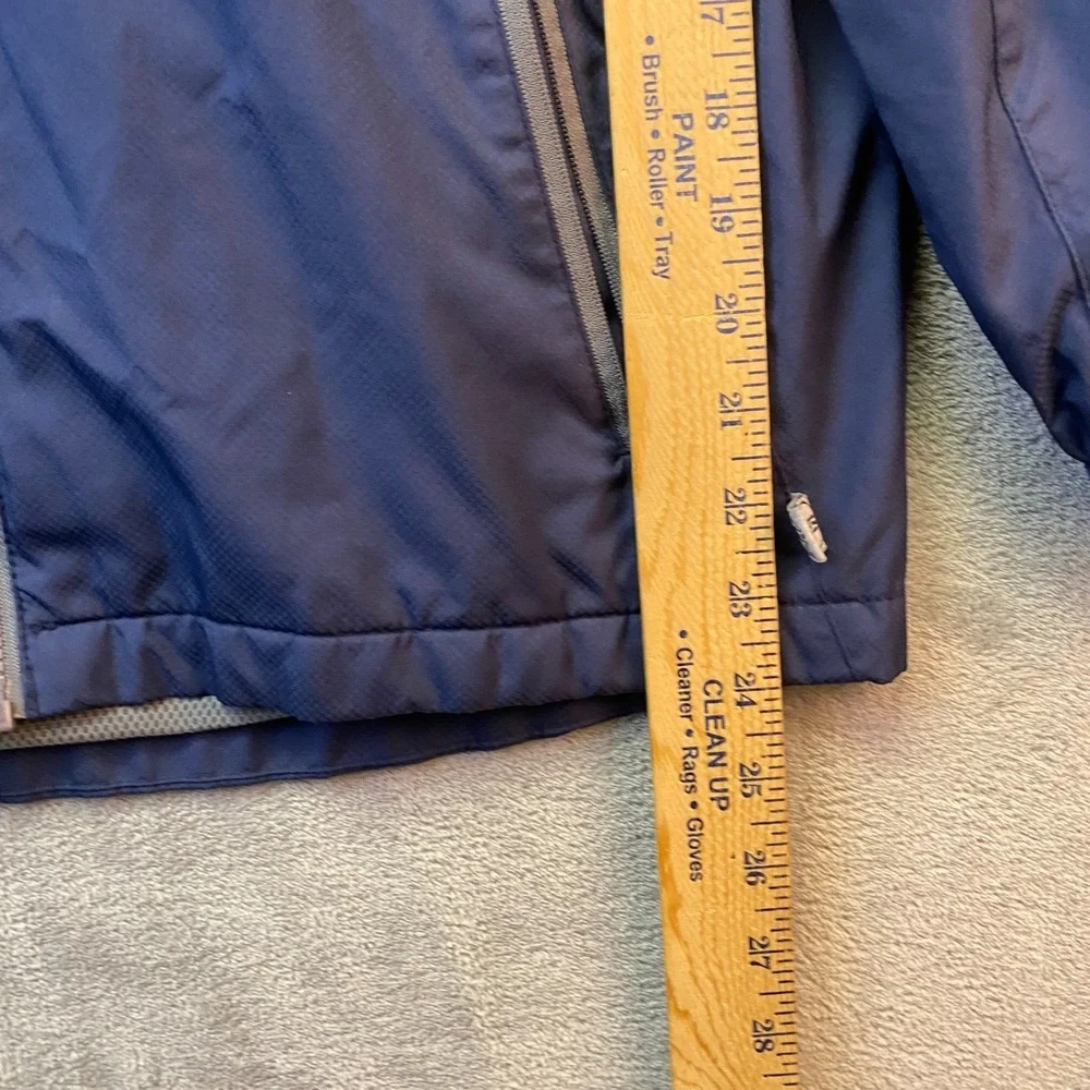 Bauer Team Youth Jacket Size M Blue Full Zip Hockey Warm Up